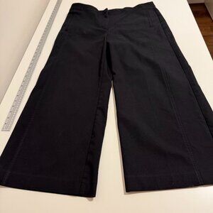 Ann Taylor Wide Leg Black Trousers